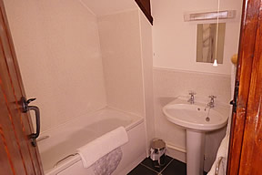 Ensuite bathroom (shower over bath)