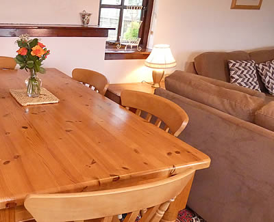 Dining area and lounge