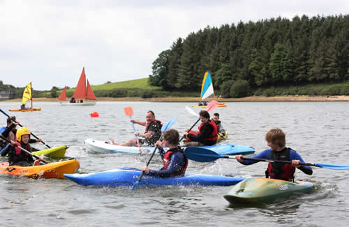 Watersports at Siblyback Lake